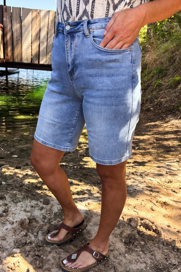 Kreek Bermuda Denim Sorts