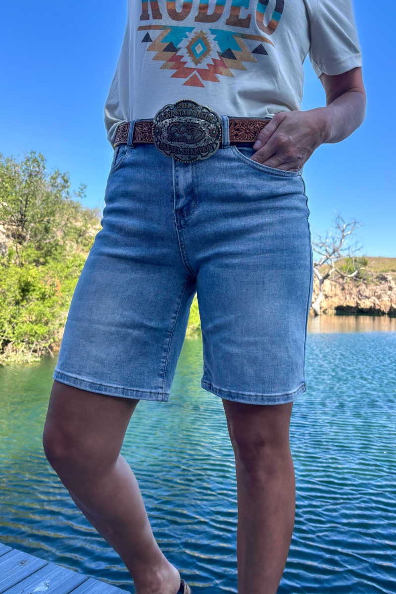 Kreek Bermuda Denim Sorts