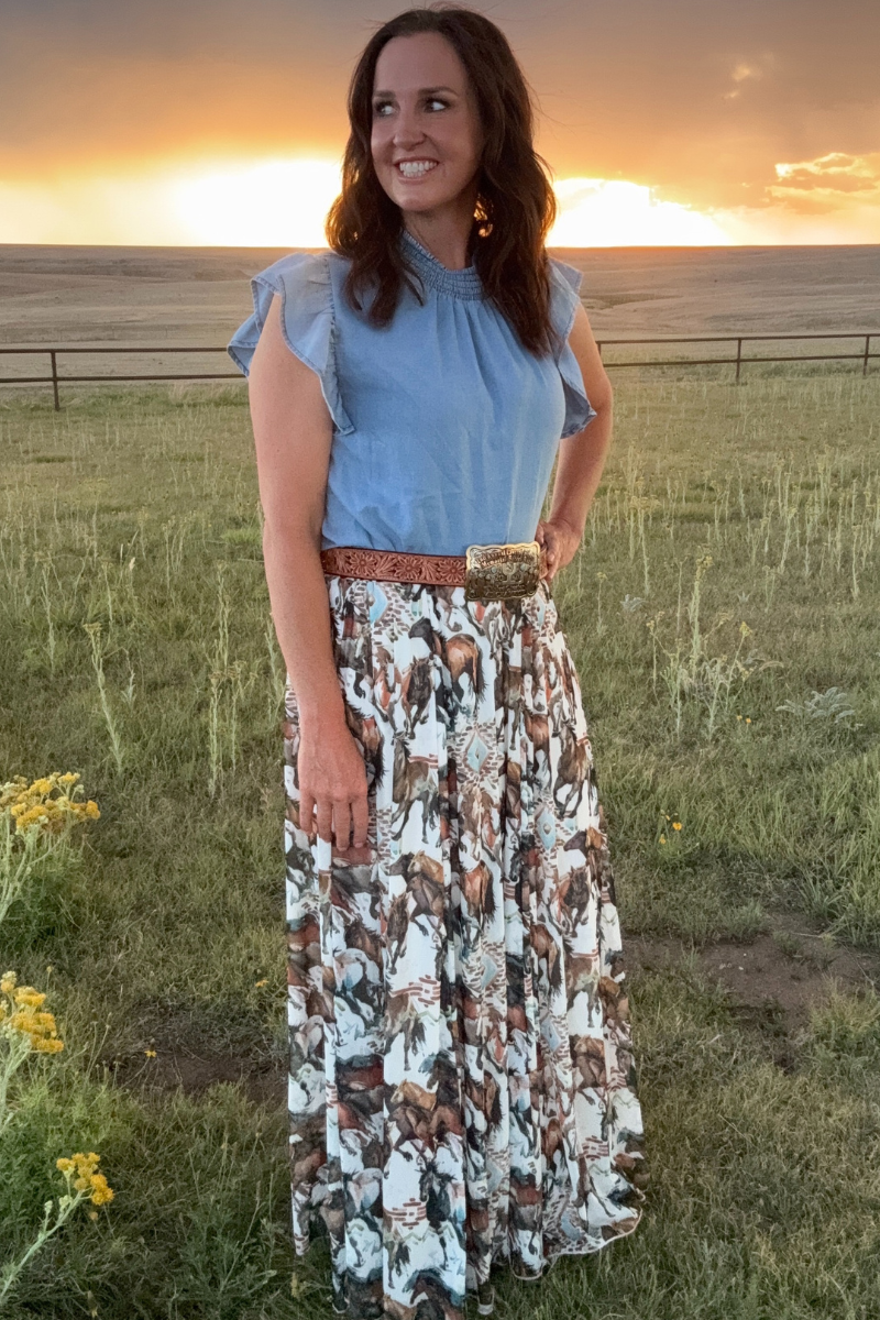Open Range Maxi Skirt