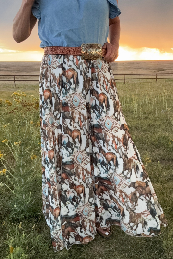 Open Range Maxi Skirt