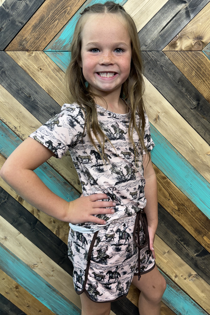 Mini Day Workin Top - Blush
