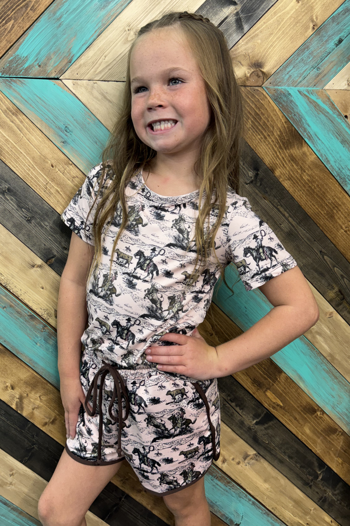 Mini Day Workin Top - Blush