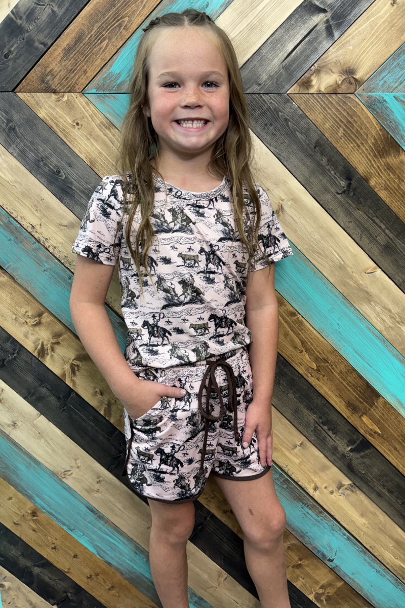 Mini Day Workin Top - Blush