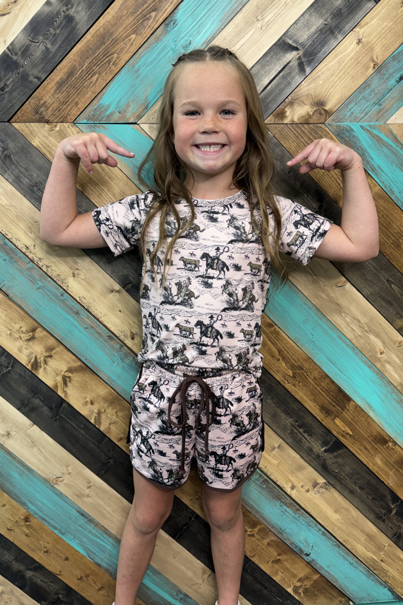 Mini Day Workin Top - Blush
