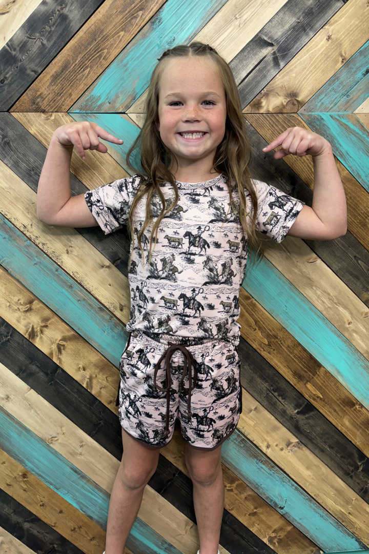 Mini Day Workin Top - Blush