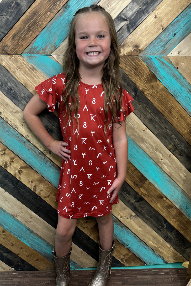 Mini Ranch Stamped Dress