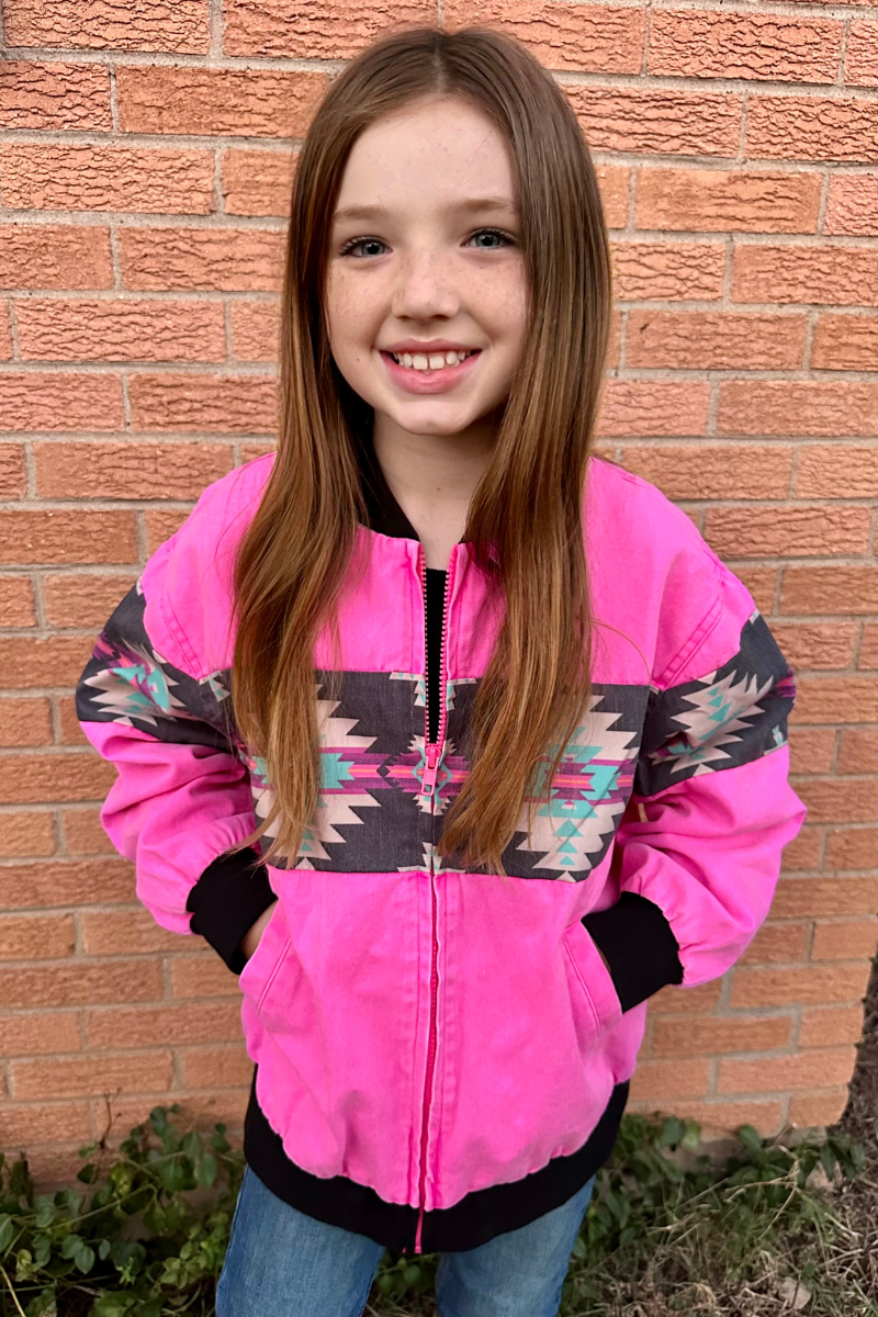 You Go Girl! Bomber Jacket Kids