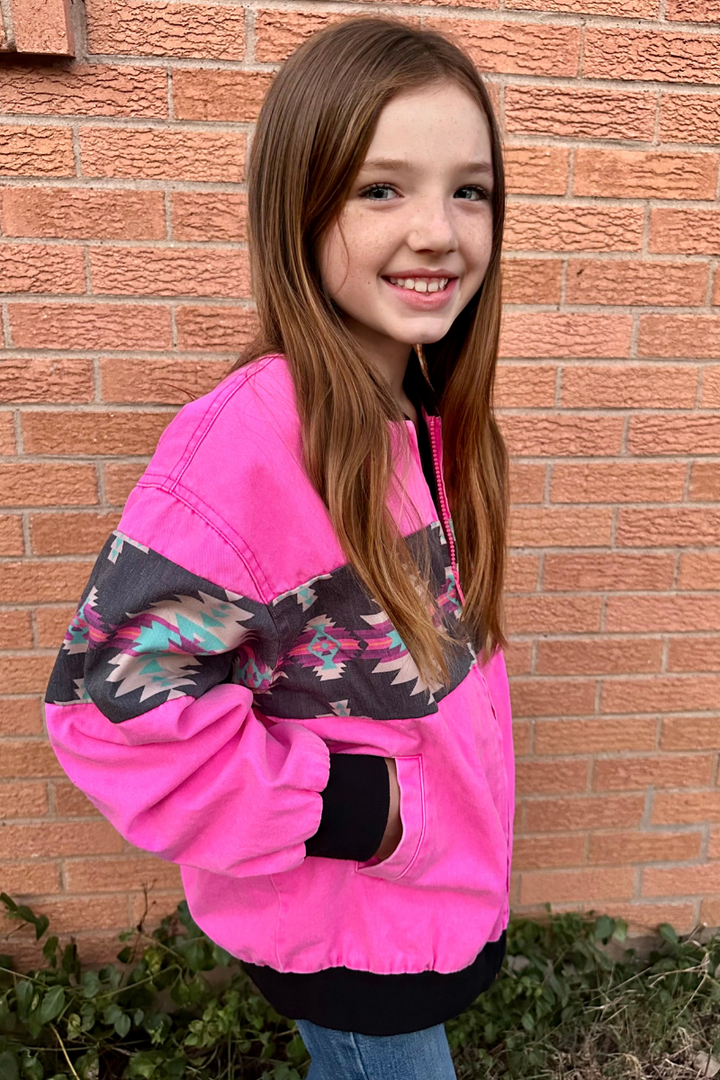 You Go Girl! Bomber Jacket Kids