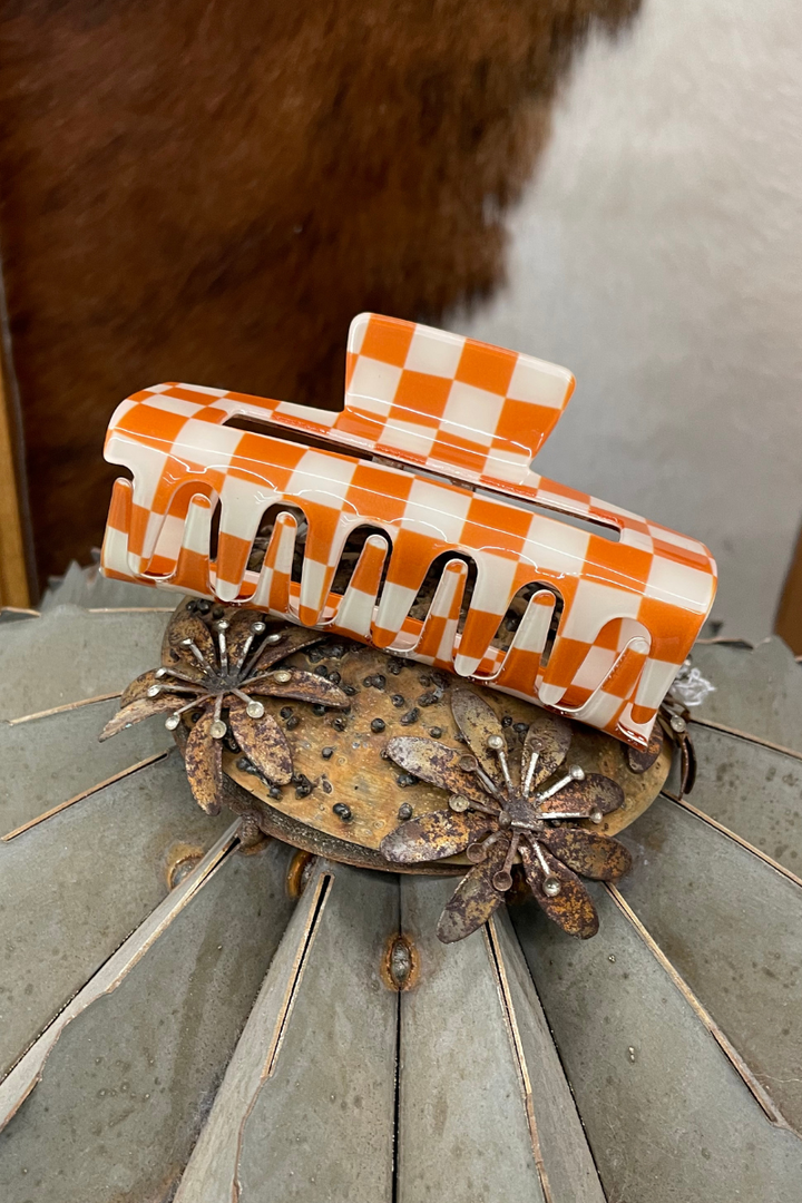 Checked Funky Frontier - Orange