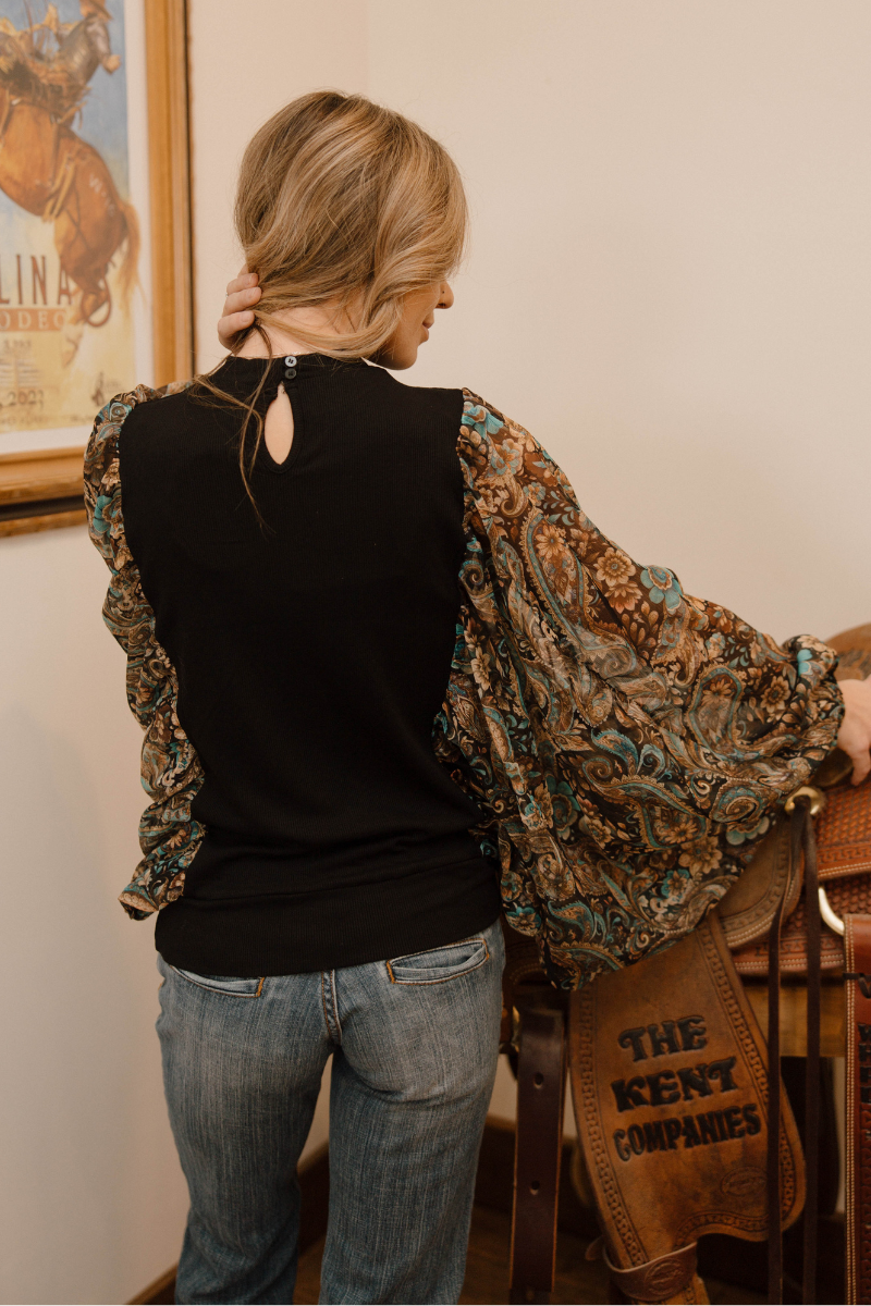 Paisley Dreams Top