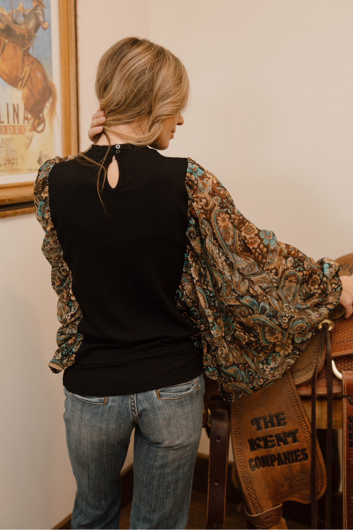 Paisley Dreams Top