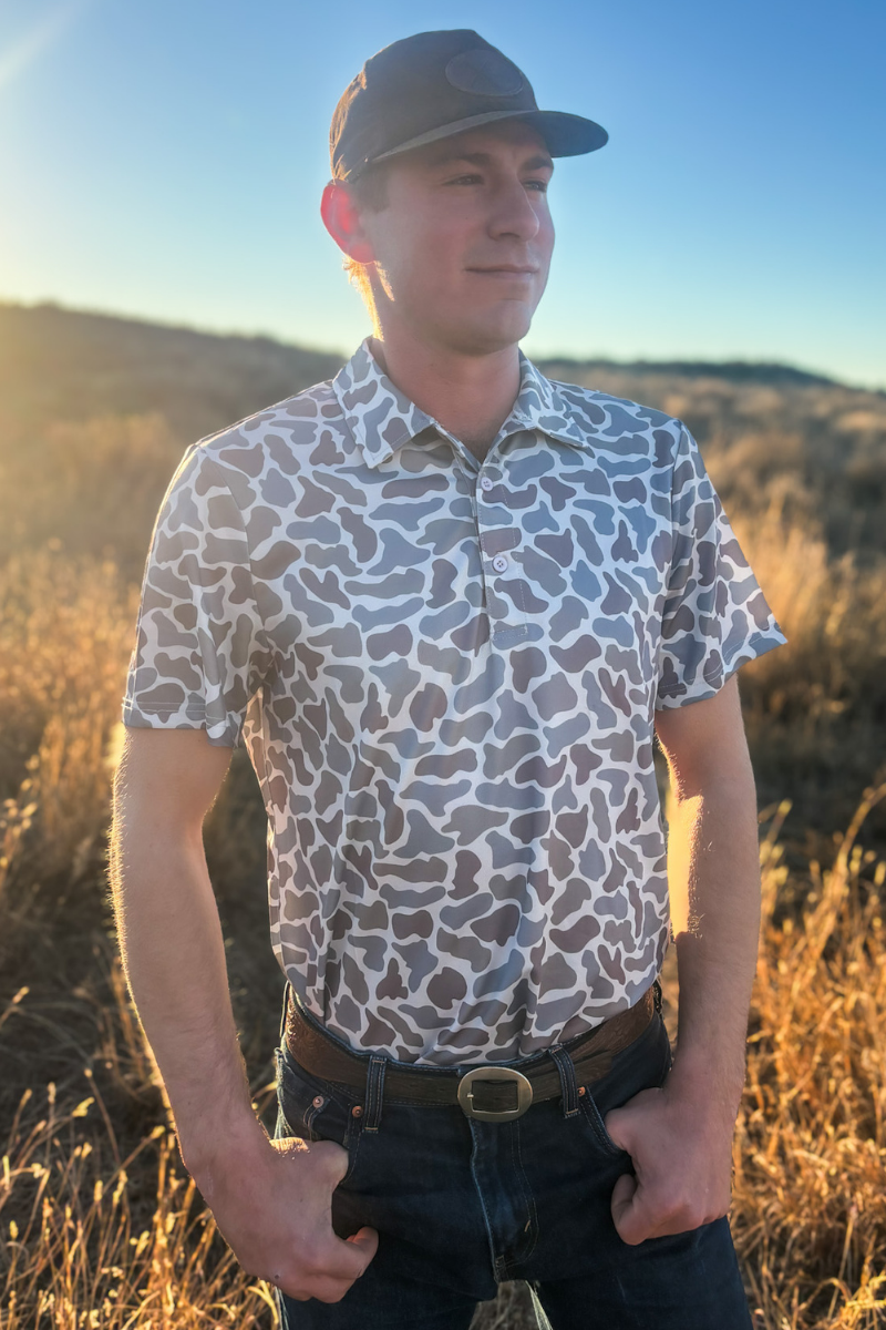 Camo Scout Men's Polo