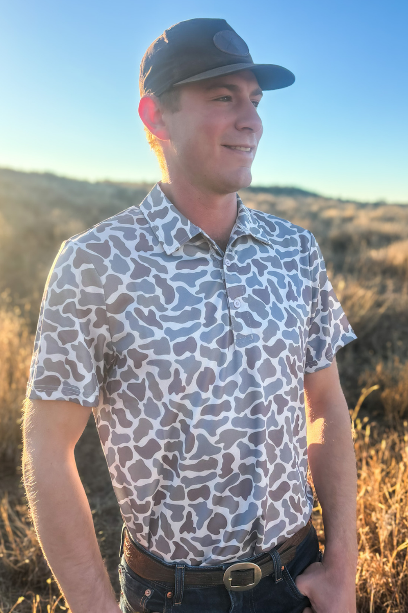 Camo Scout Men's Polo