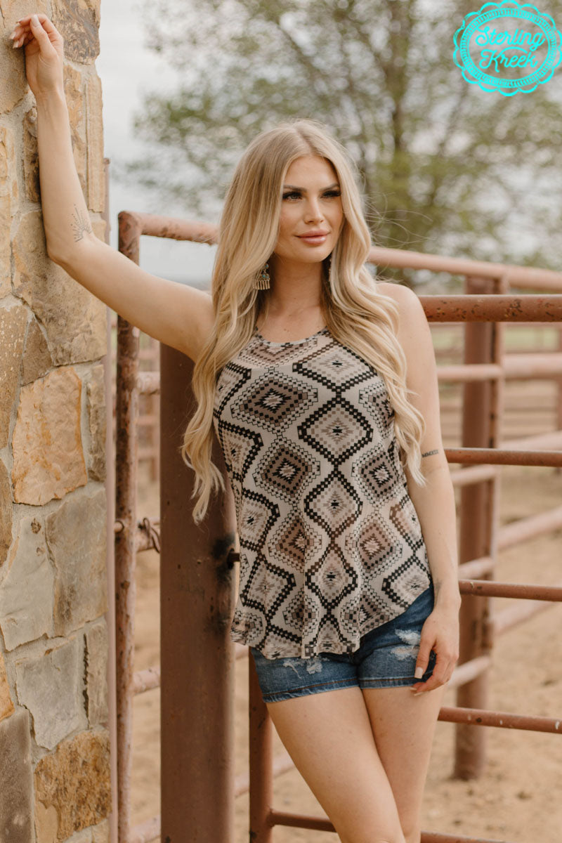 Prairie Lake Mesh Tank Top