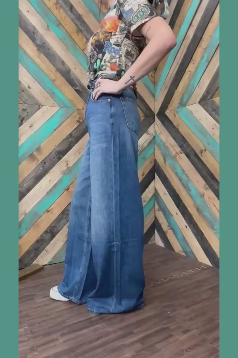 SK Wide Leg Denim