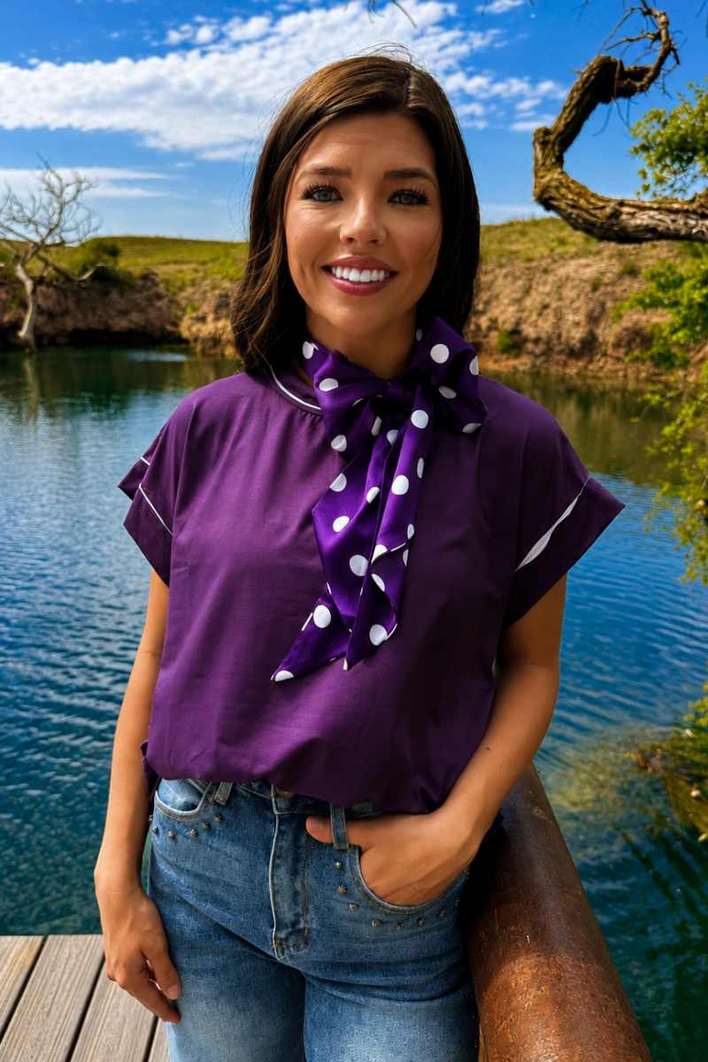 Klassic Kreek Top - Purple