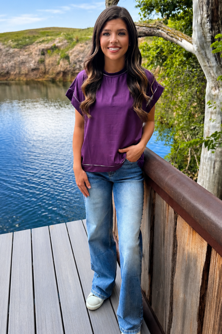 Klassic Kreek Top - Purple