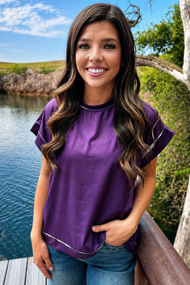 Klassic Kreek Top - Purple