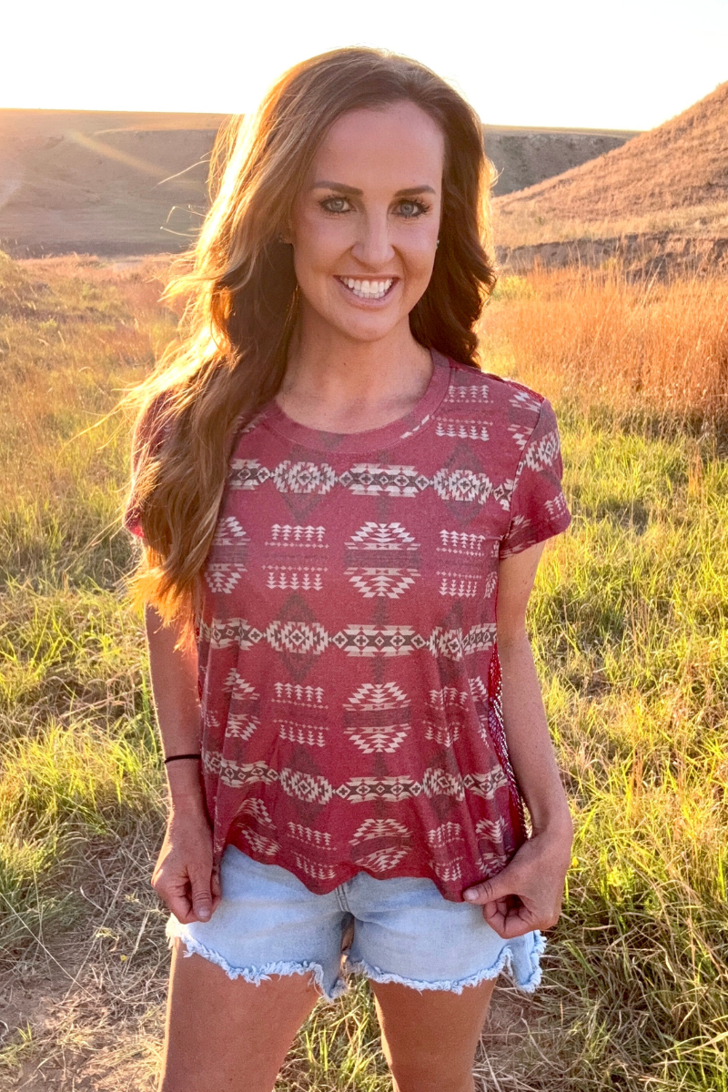 Sparkle Country Top