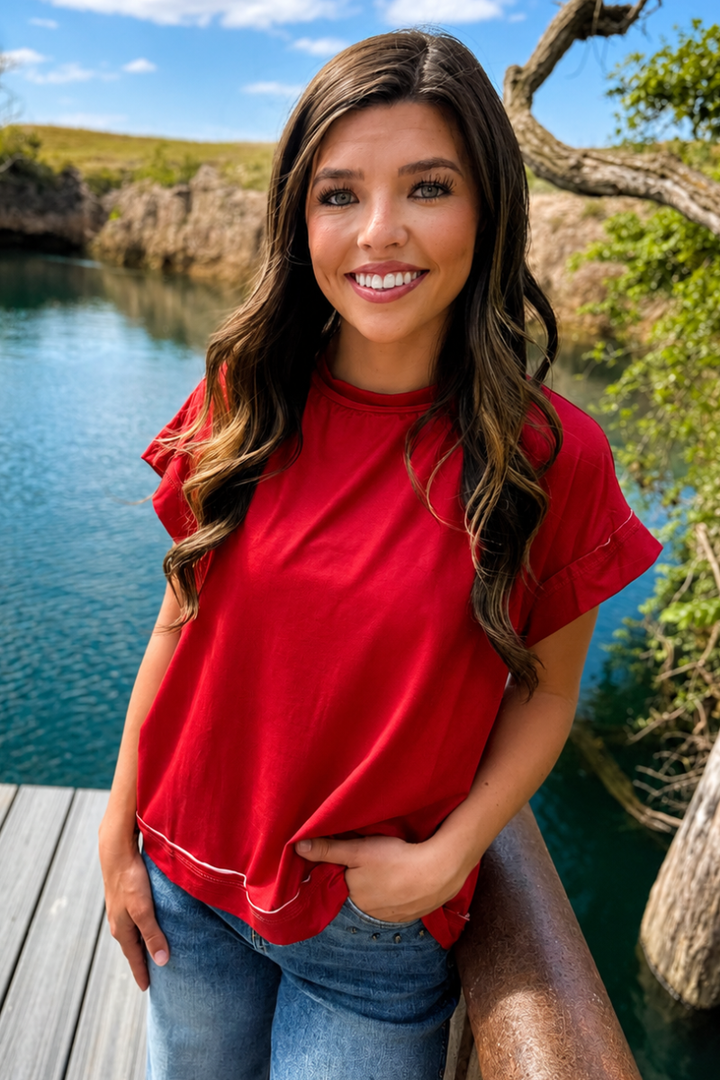 Klassic Kreek Top - Red