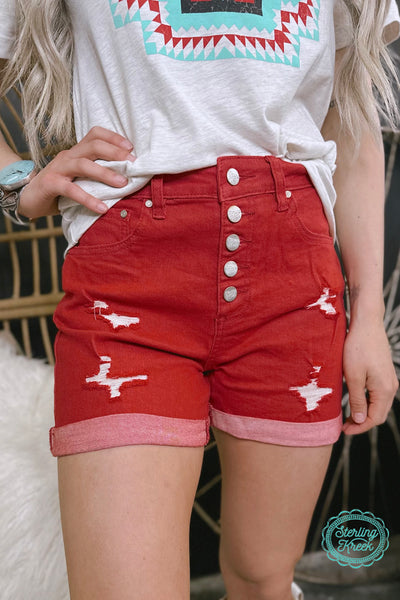TENNESSEE WALKING SHORTS RED