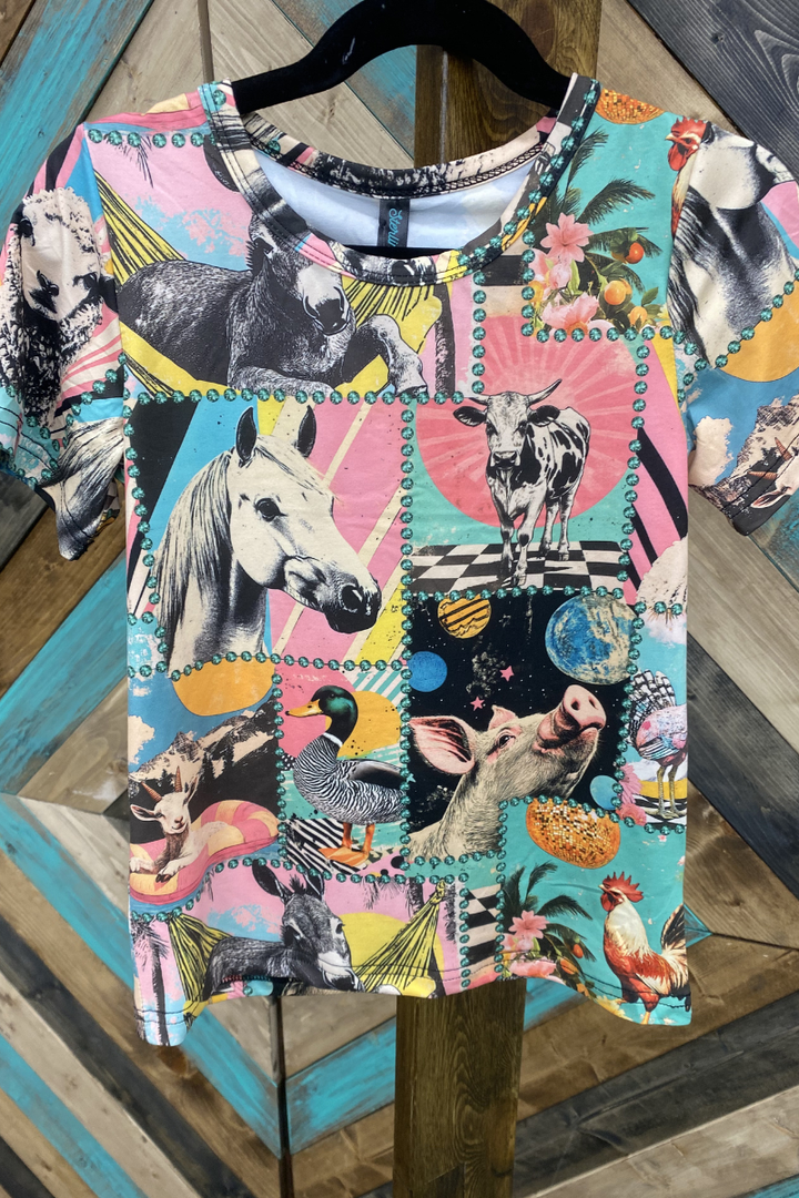 Mini Rowdy Ranch Top
