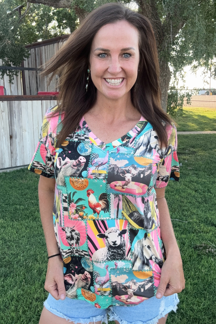 Rowdy Ranch Top