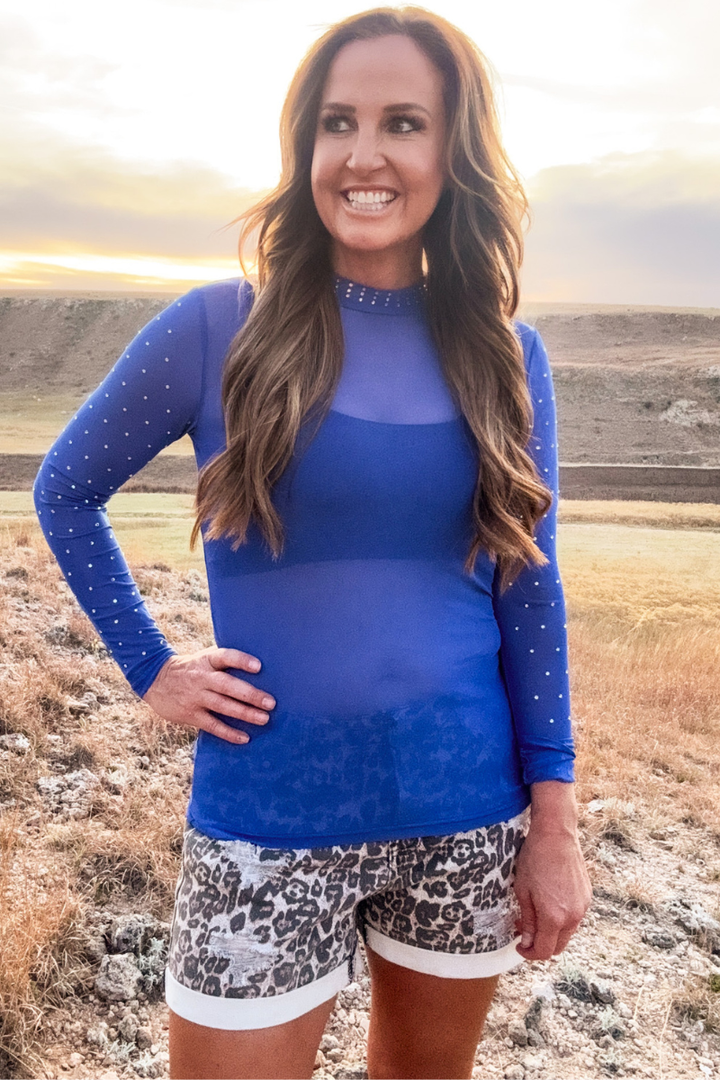 Sapphire In The Ocean Top
