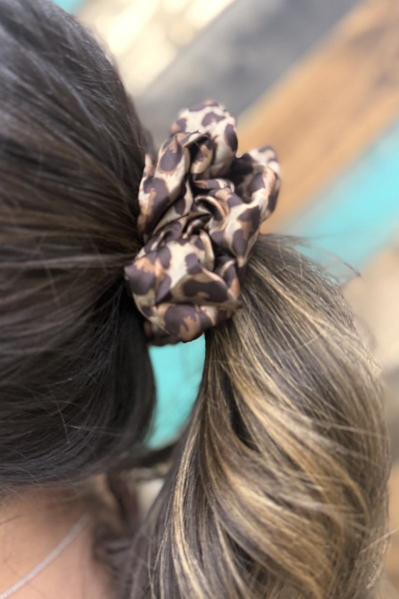 Leopard Outlaw Scrunchie