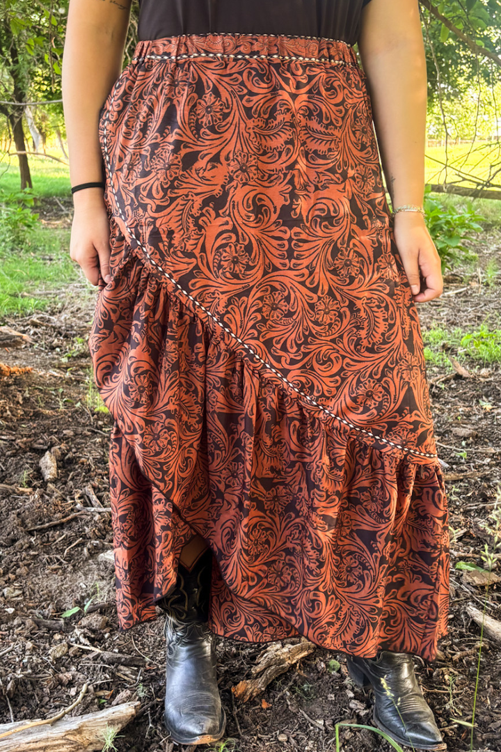 Country Tooled Skirt