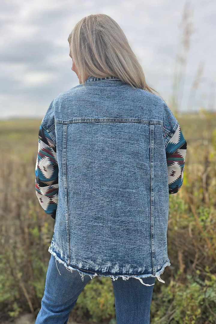 Southern Roots Denim Shacket