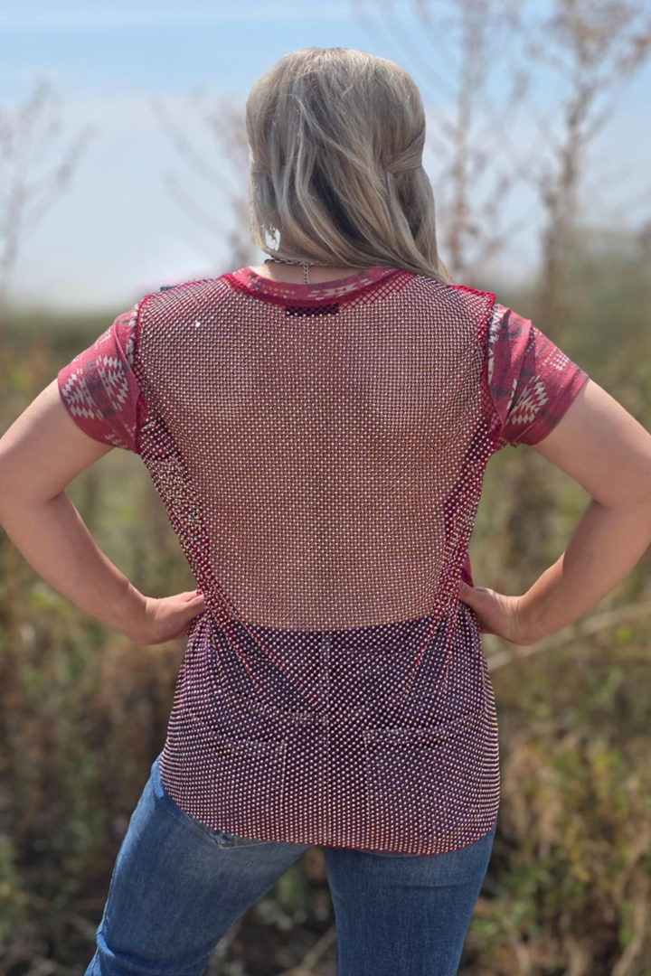 Sparkle Country Top