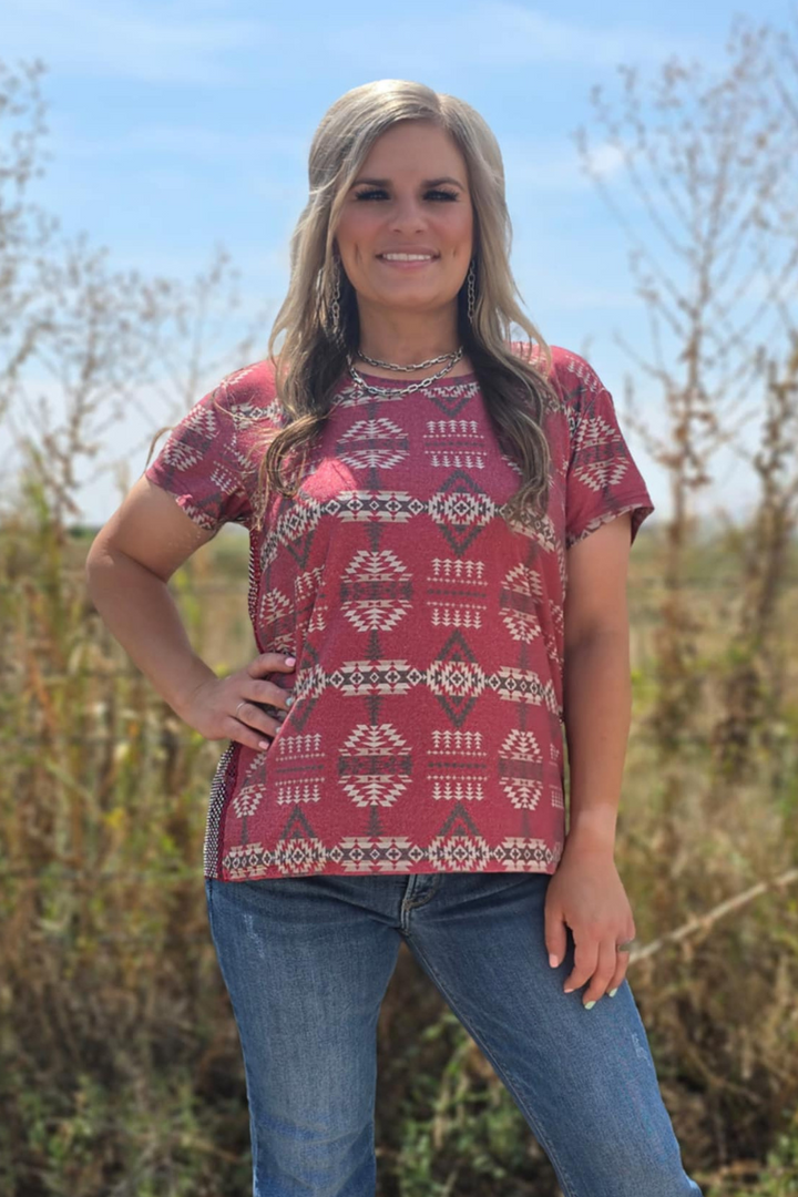 Sparkle Country Top