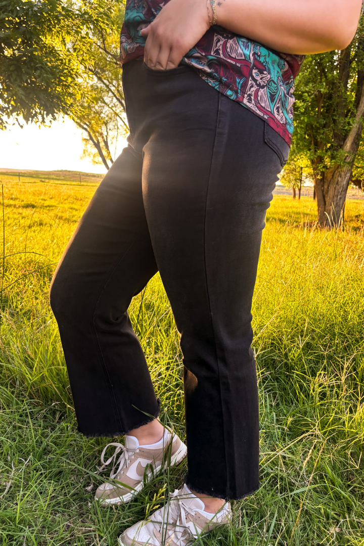 Stockyards and Longhorns Mesh Top
