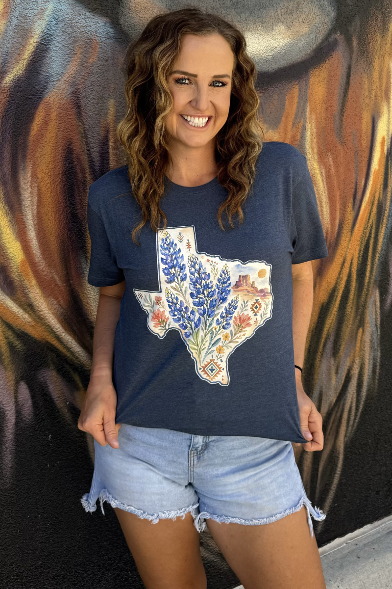 Texas Bluebonnets Tee
