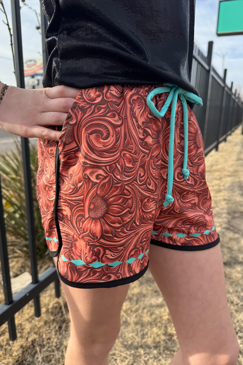 Mini Tooled Beauty Shorts