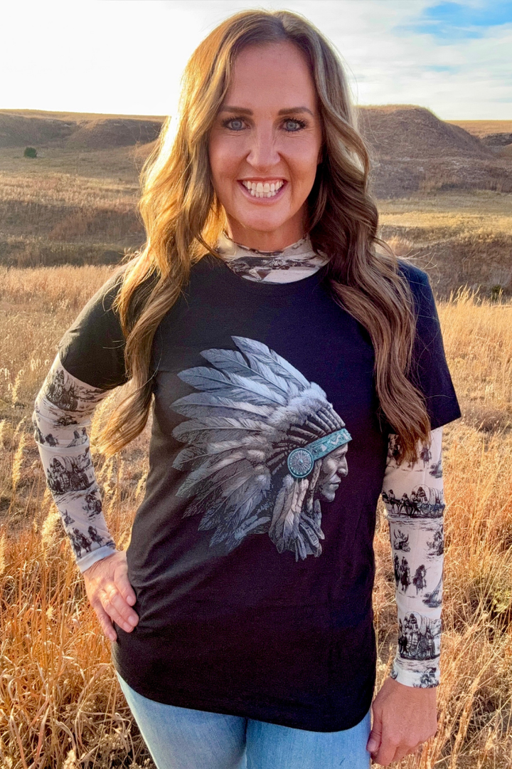 Spirit of The Plains Mesh Top