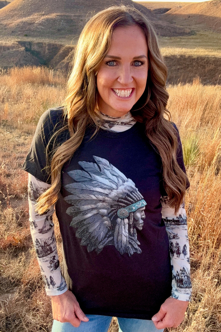 Spirit of The Plains Mesh Top