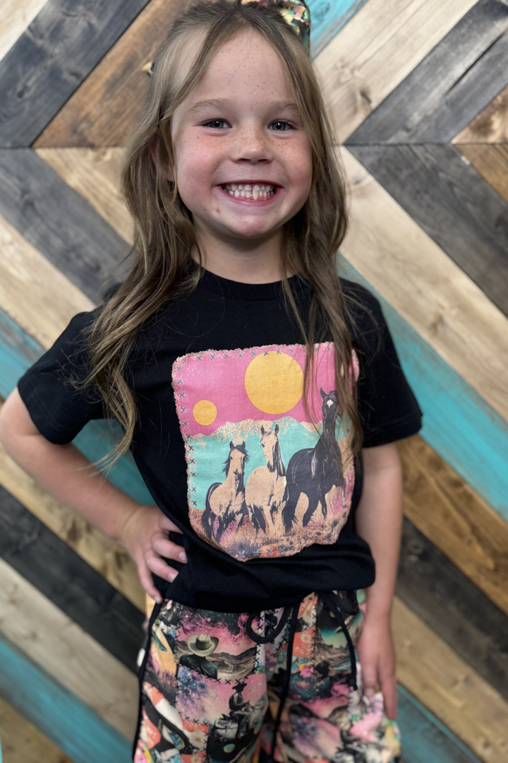 Mini Cosmic Cowgirl Shorts