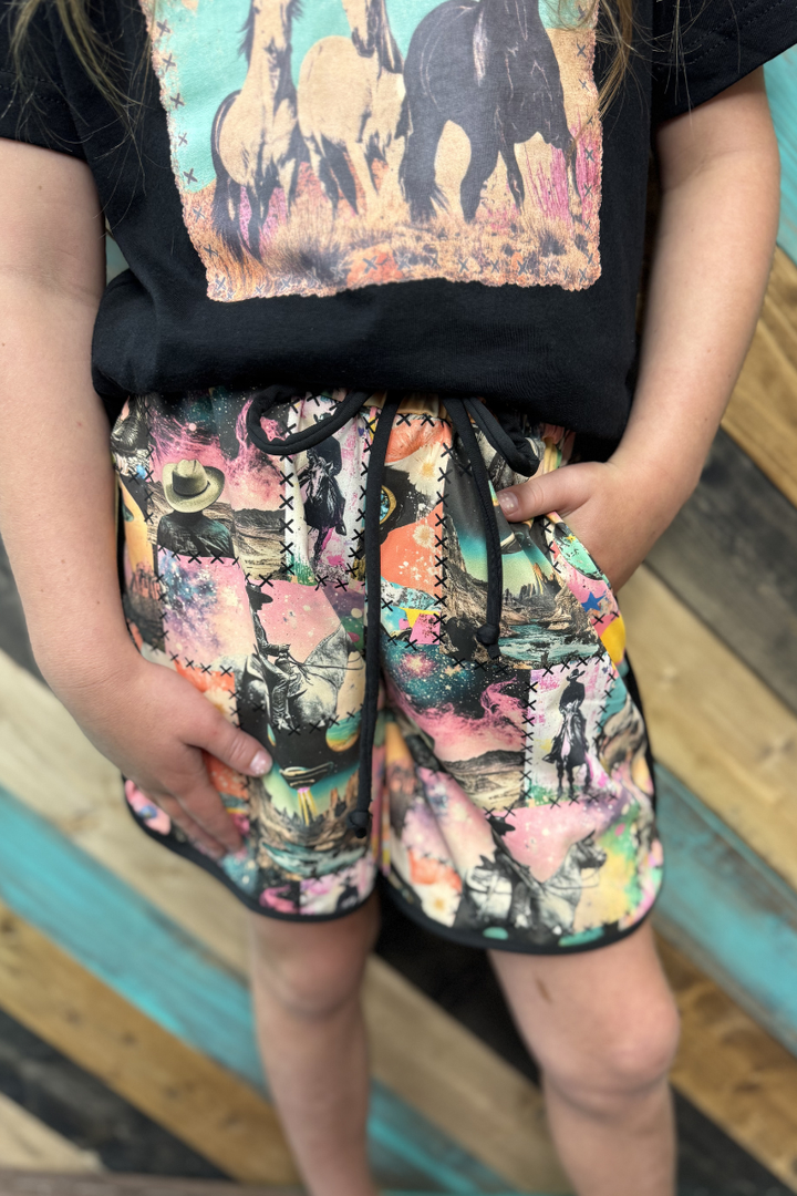 Mini Cosmic Cowgirl Tee