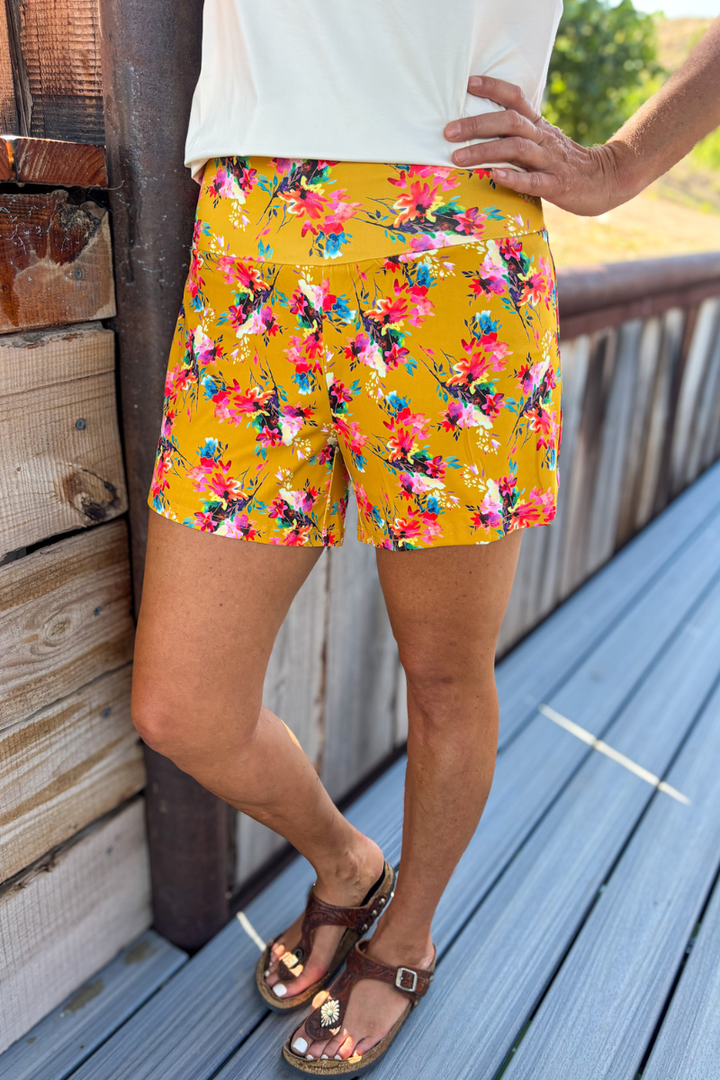Warm Wildflower Shorts