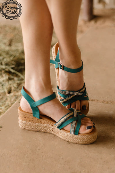GIRLS NIGHT OUT SANDAL TURQUOISE