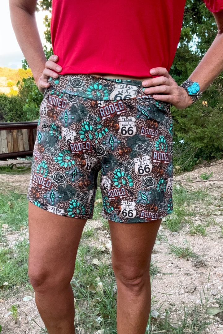 Wild Route Long Shorts
