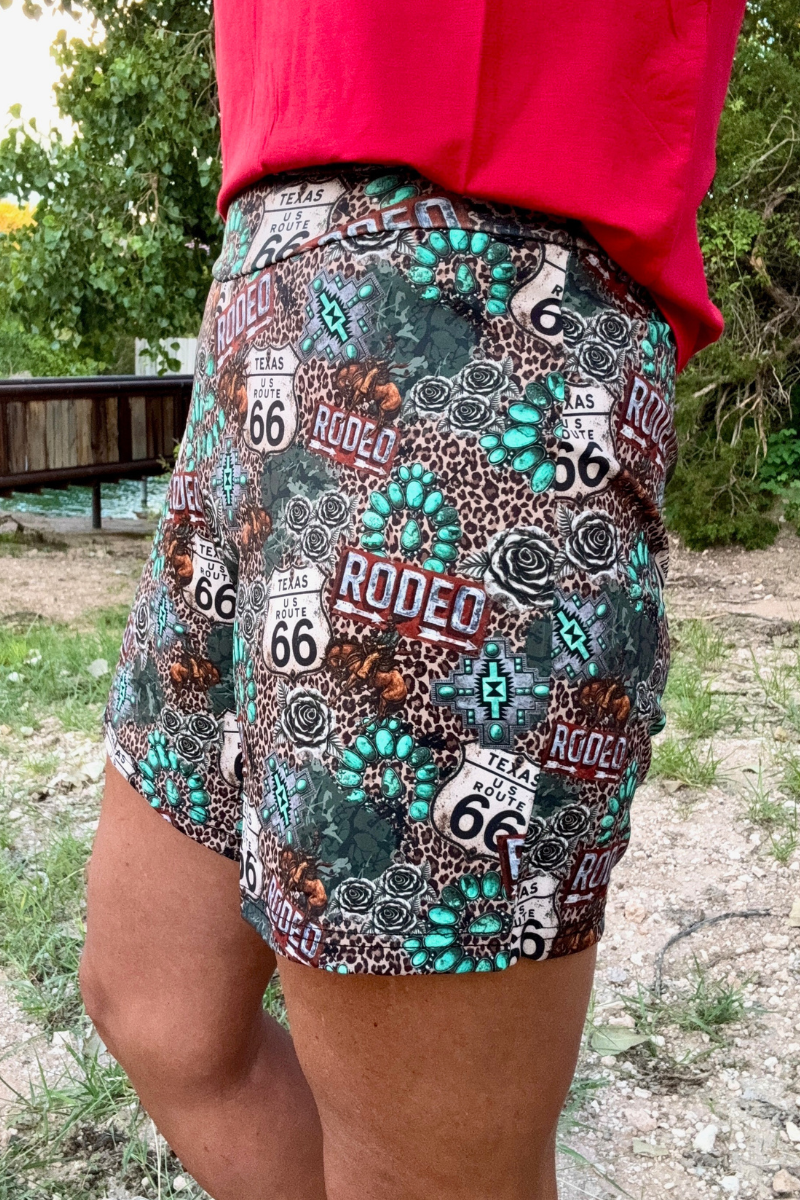 Wild Route Long Shorts