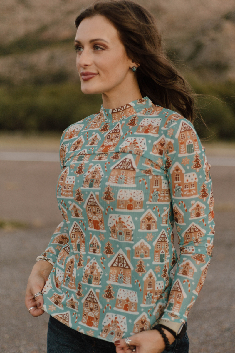 Wrangler's Wonderland Mesh Top