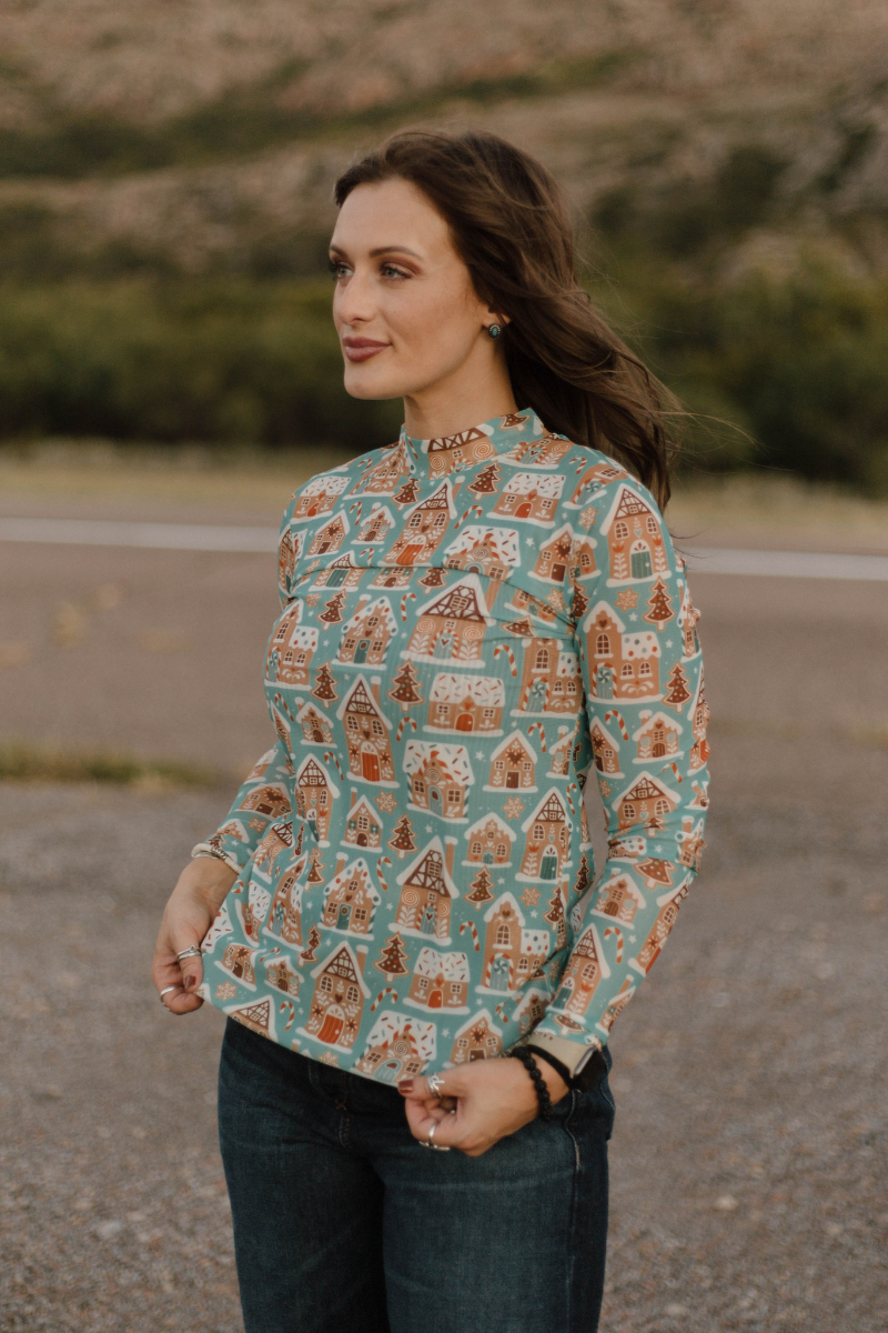 Wrangler's Wonderland Mesh Top