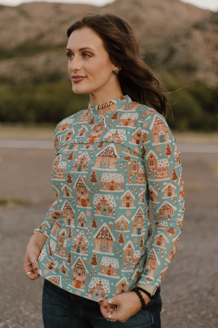 Wrangler's Wonderland Mesh Top