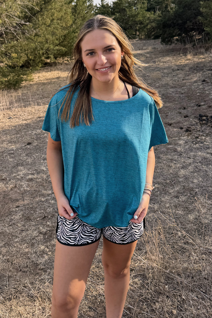 Fishin In The Dark - Heathered Turquoise