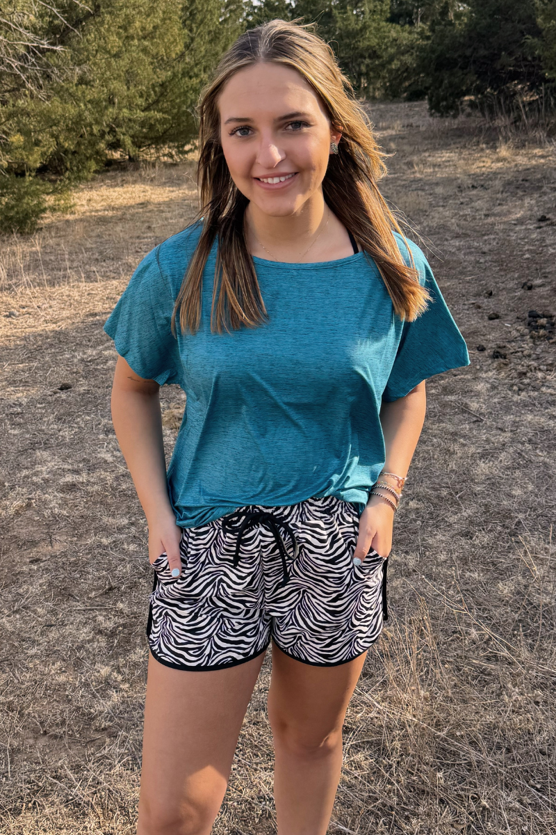 Fishin In The Dark - Heathered Turquoise