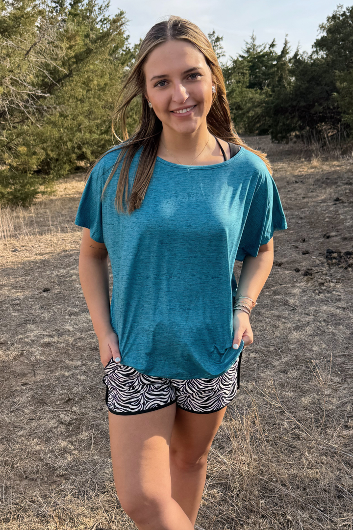 Fishin In The Dark - Heathered Turquoise